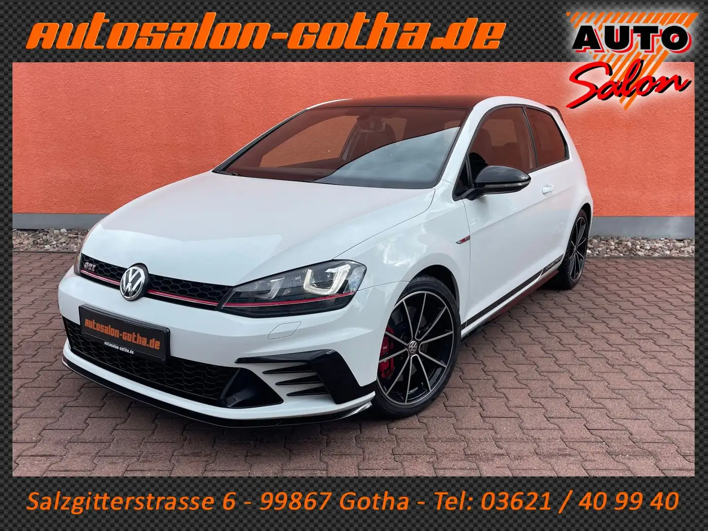 Volkswagen Golf VII GTI Clubsport 1.Hand+SHEFT wenigKM ORIG Blanc - 1