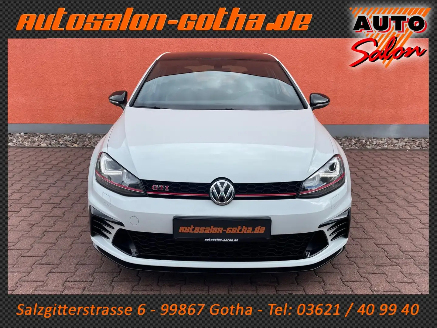 Volkswagen Golf VII GTI Clubsport 1.Hand+SHEFT wenigKM ORIG Blanc - 2