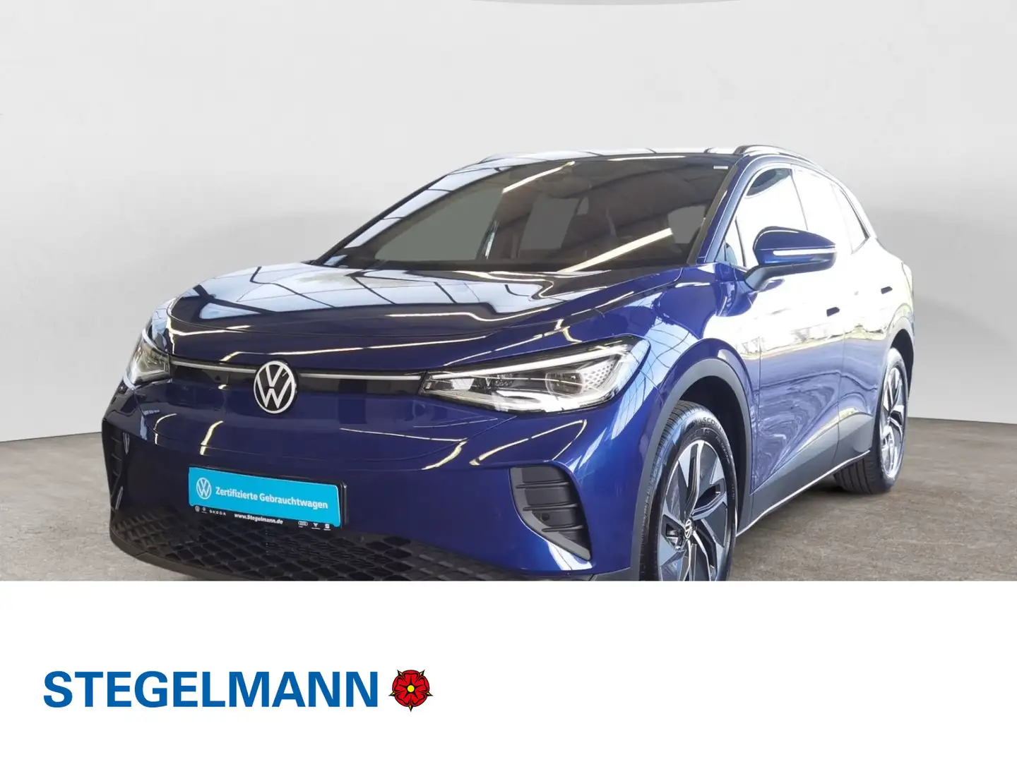 Volkswagen ID.4 Pure 125kW/52kWh *Matrix-LED*Wärmepumpe*+3J Blau - 1