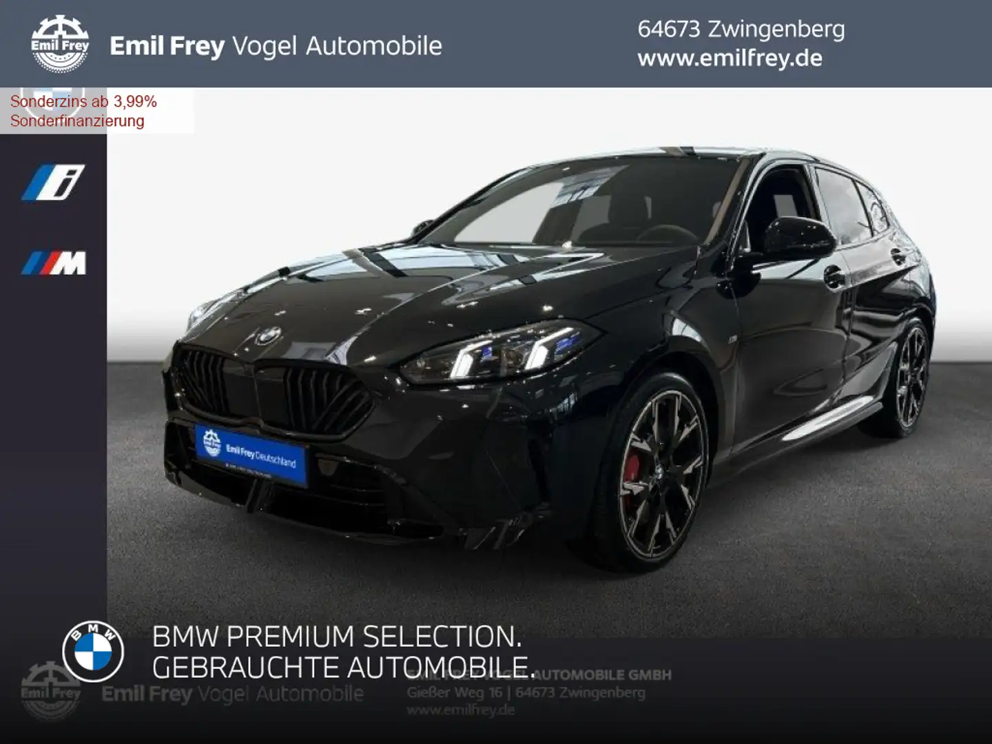 BMW 123 xDrive Aut. Schwarz - 1