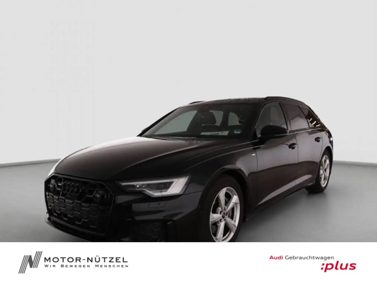 Audi A6 50 TDI QU S-LINE MATRIX+NAV+HuD+ACC+AHK Schwarz - 1