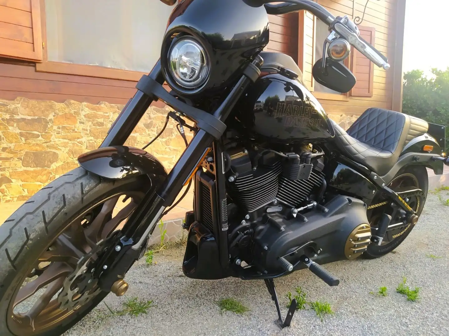 Harley-Davidson Softail Lowrider S Nero - 1