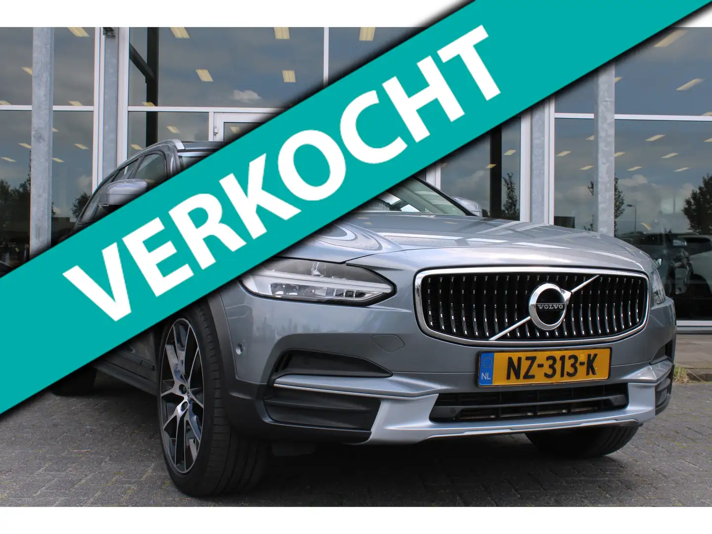 Volvo V90 Cross Country T5 Automaat | Schuif/kanteldak | El. Trekhaak | Ve Gris - 1