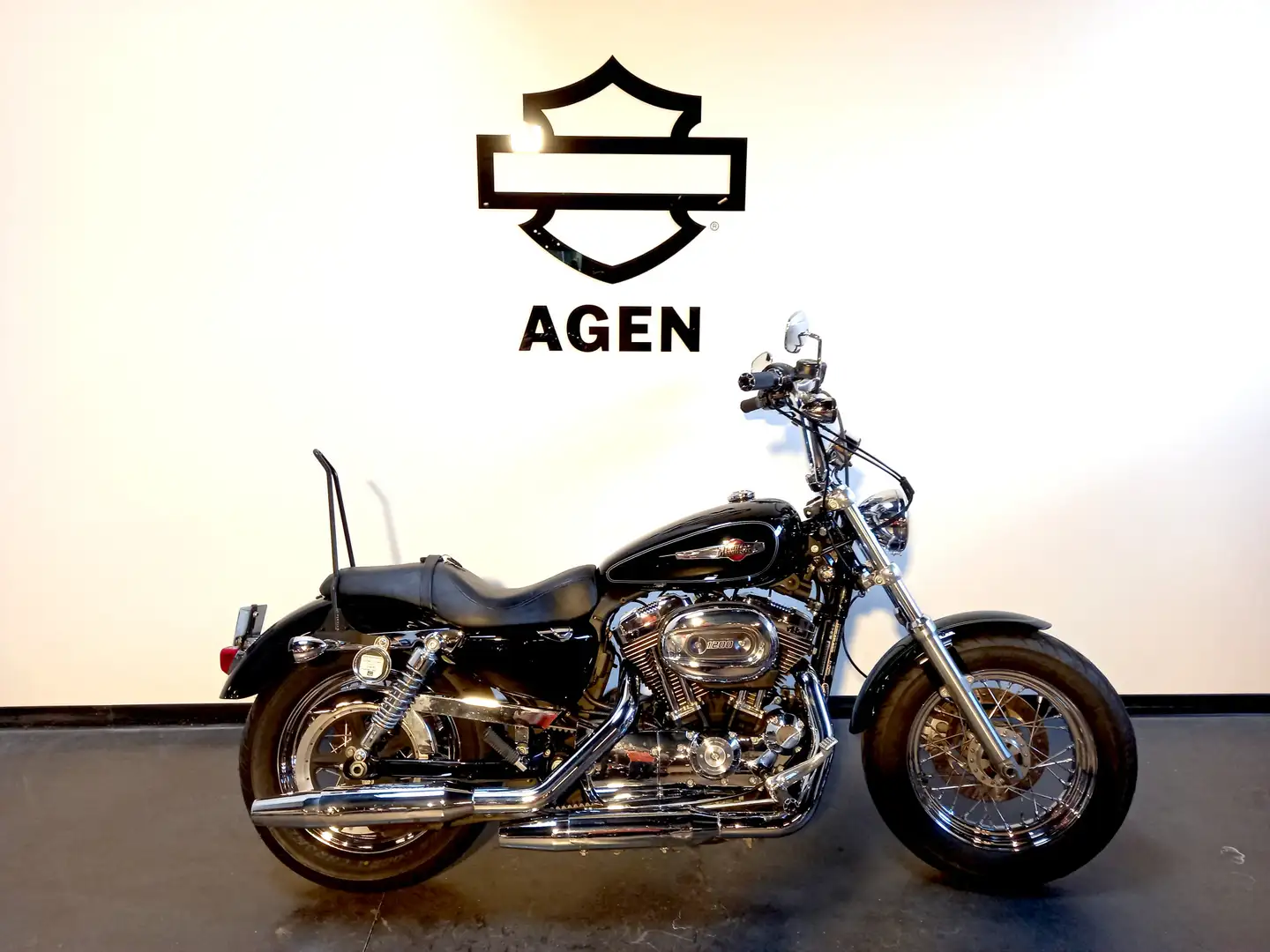 Harley-Davidson Sportster Zwart - 2