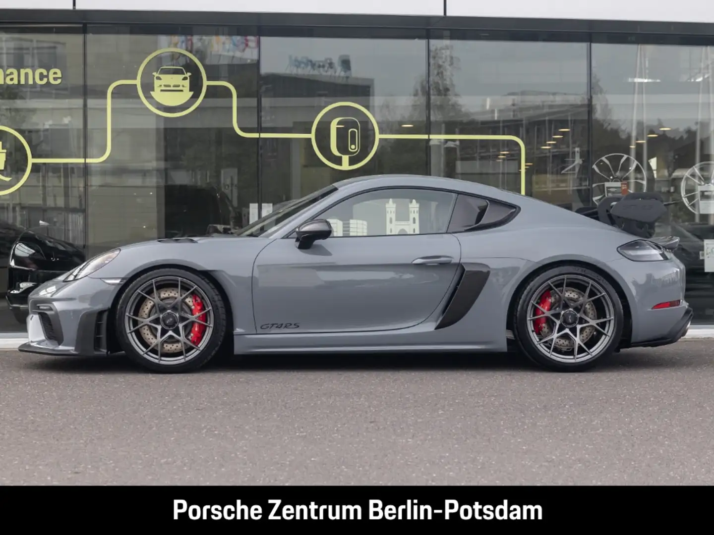 Porsche Cayman 718 GT4 RS BOSE LED Parkassistent Chrono Grau - 2