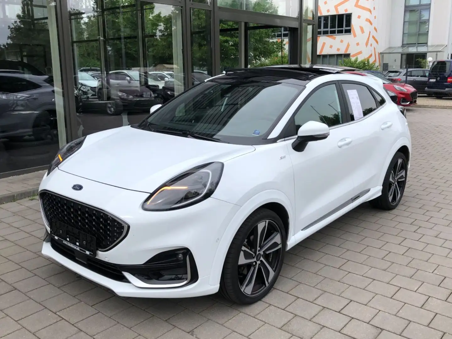 Ford Puma 224 Puma 1.0 EcoBoost MHEV ST-Line Vignale Wit - 2