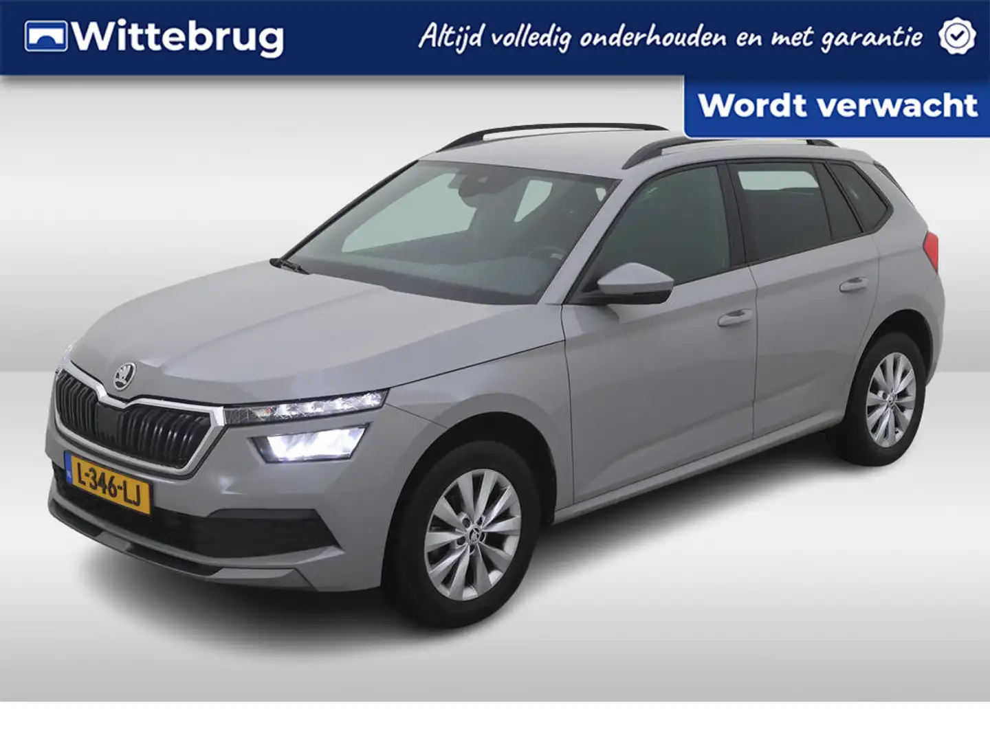 Skoda Kamiq 1.0 TSI Sport Business / App connect / Climate con Grijs - 1