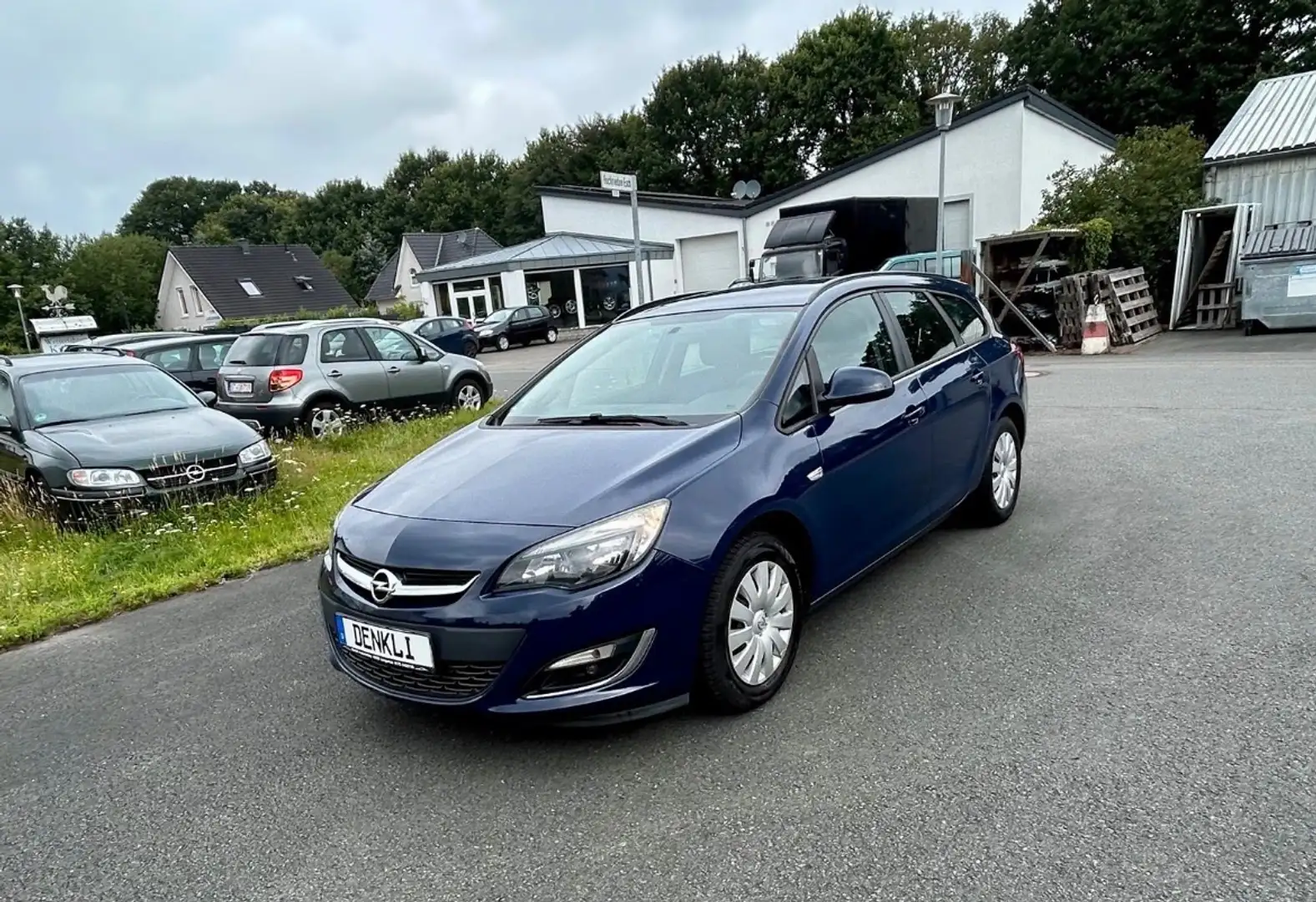 Opel Astra 1.7 CDTI DPF NAVI 2. HAND TÜV-03 -2027 PDC Bleu - 1