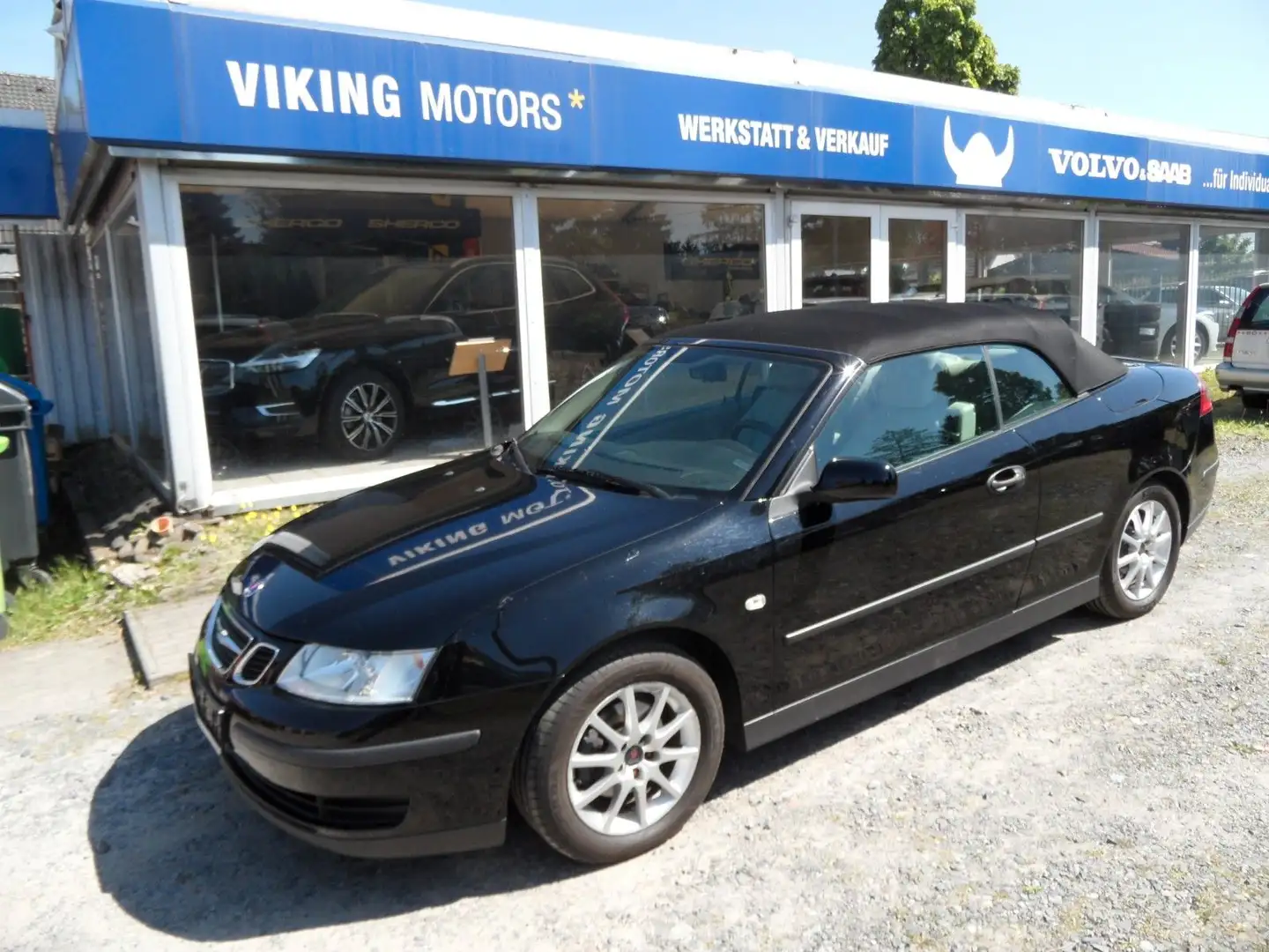 Saab 9-3 Cabriolet 2.0 T Linear Zwart - 1