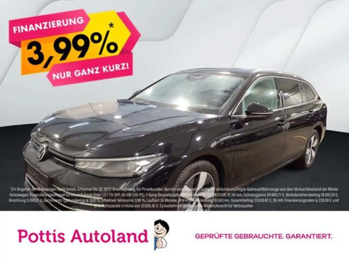 Volkswagen Passat Variant 1.5 TSI eHybrid DSG BUSINESS AHK Schwarz - 1
