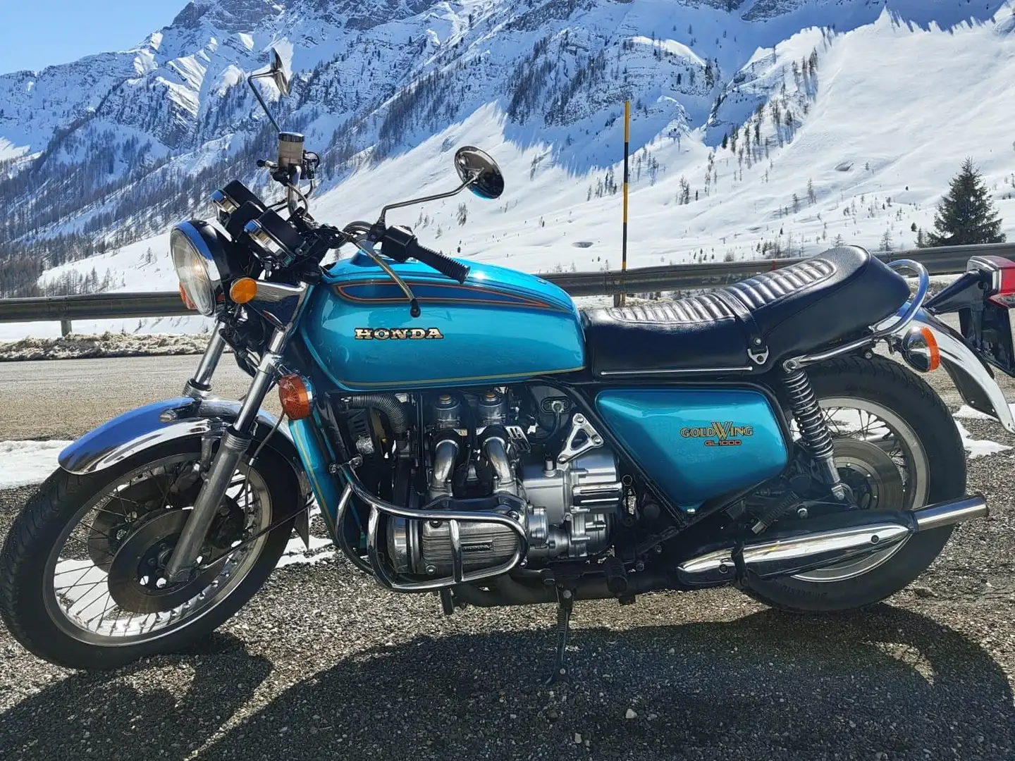 Honda GL 1000 Azul - 2