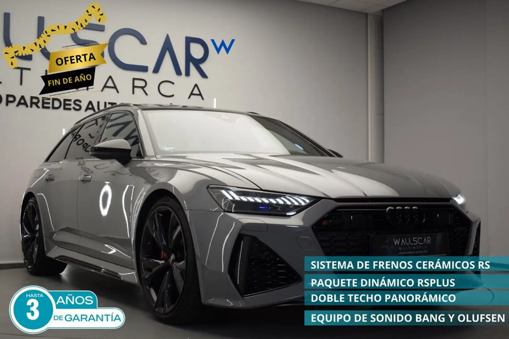 Audi RS6 Avant TFSI quattro Tiptronic 441kW Grau - 1