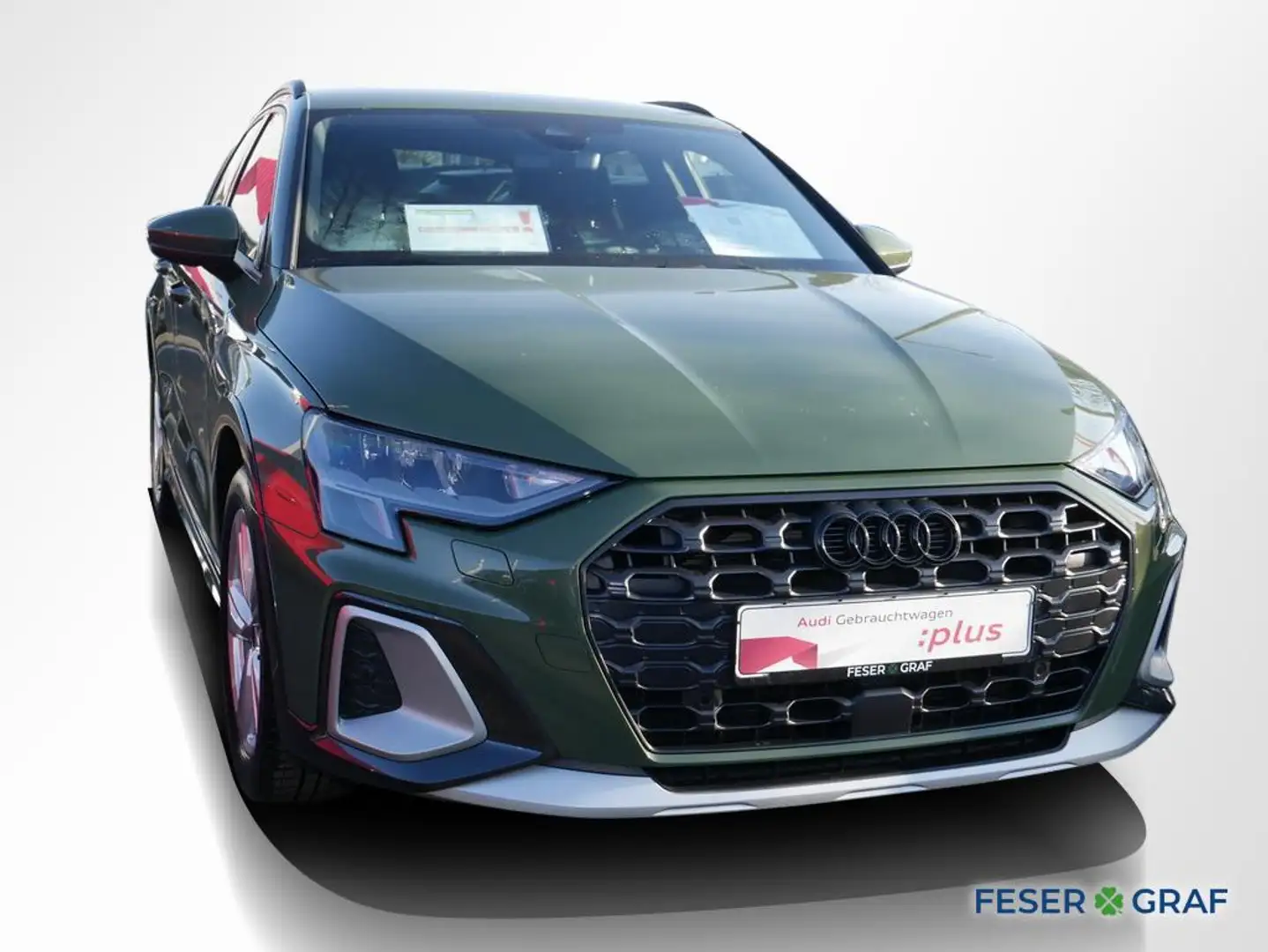 Audi A3 allstreet 35 TFSI ACC LED Navi RüKa Sitzh. Grün - 2