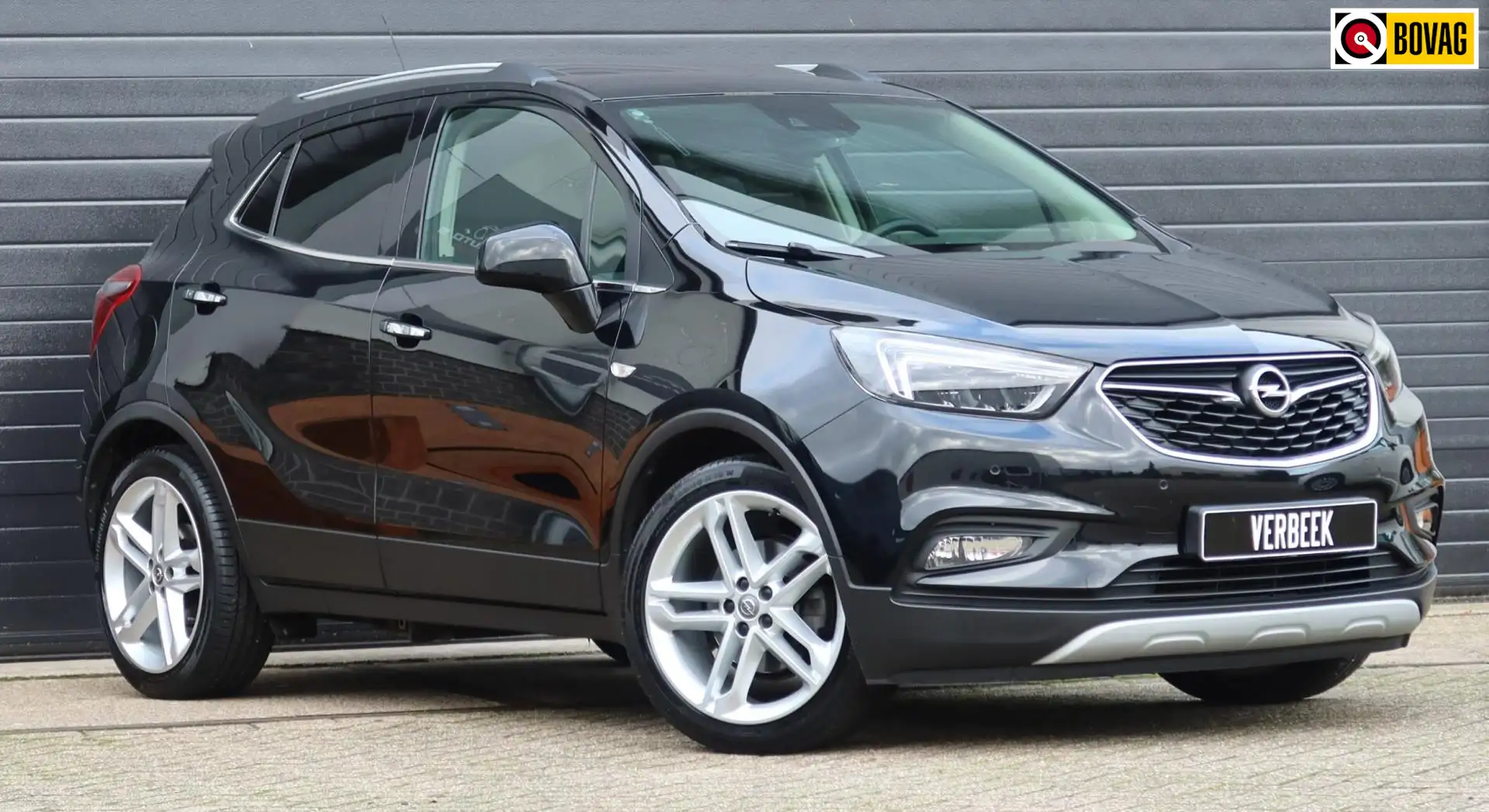 Opel Mokka X 1.4 Turbo Innovation Leder/Navi/PDC/Camera/Carplay Zwart - 1