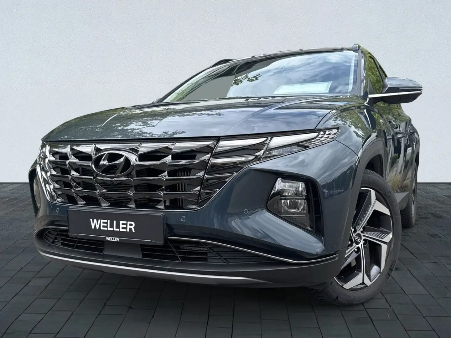 Hyundai TUCSON 1.6 T-GDi Hybrid 4WD Bluetooth Navi LED Blau - 1