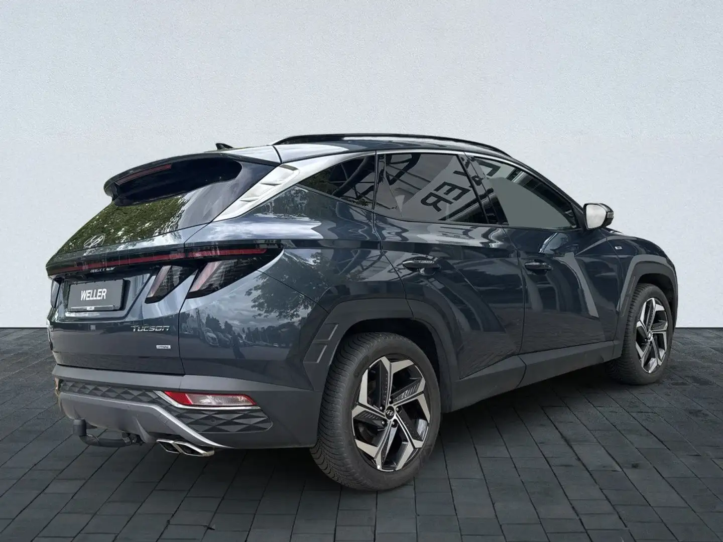 Hyundai TUCSON 1.6 T-GDi Hybrid 4WD Bluetooth Navi LED Blau - 2