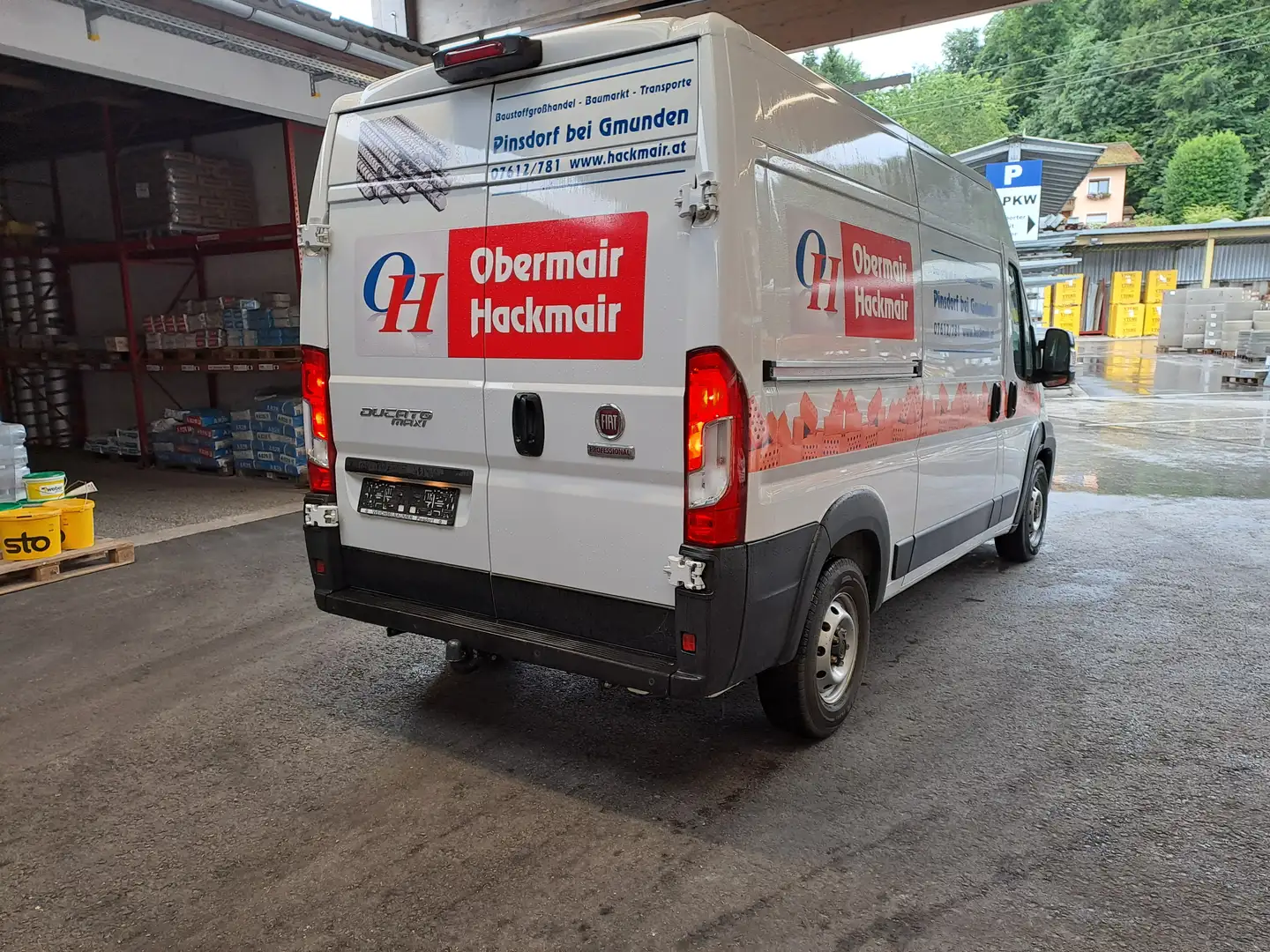 Fiat Ducato Ducato 35 L2H2 140 mit Anhängerkupplung Weiß - 2