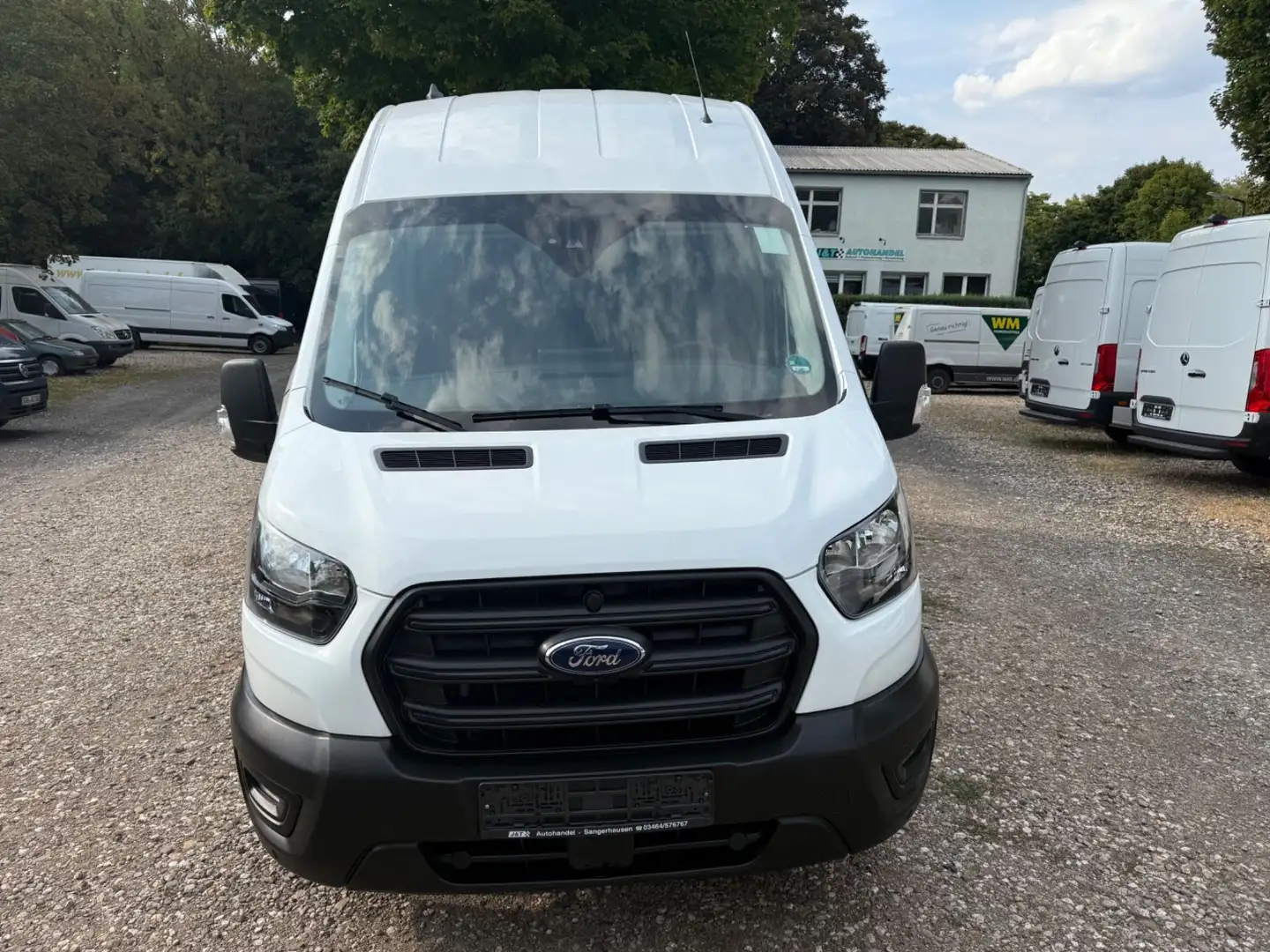 Ford Transit Doka Mixto 6Sitze L3 H2 Gar.28 n. Modell Weiß - 2