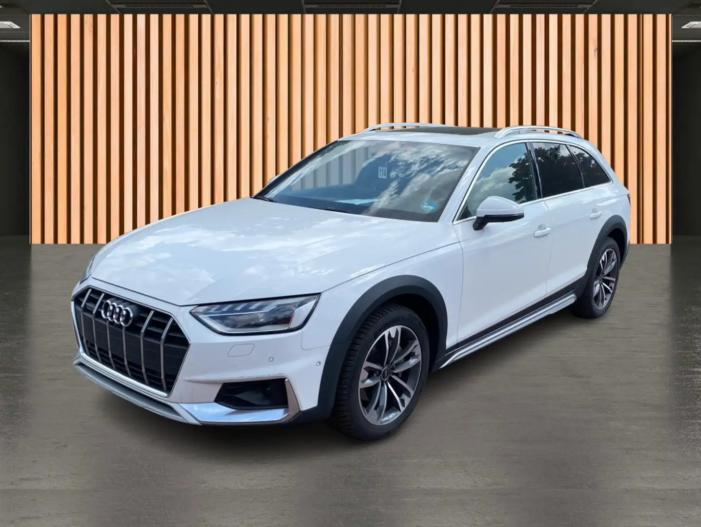 Audi A4 allroad 40 TDI Quattro*Leder*Navi+*AHK*Pano Weiß - 2
