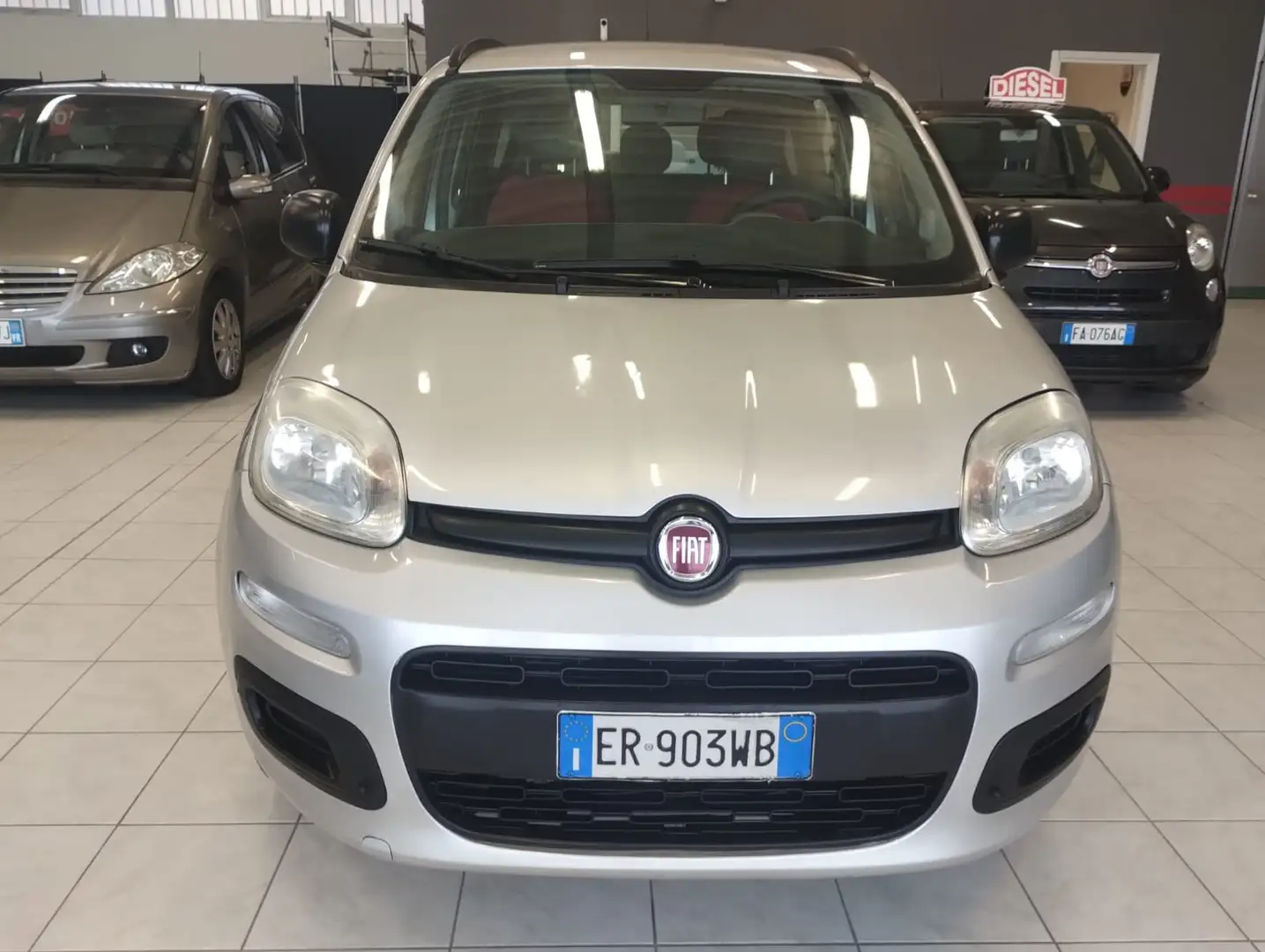 Fiat Panda Panda III 2012 0.9 t.air t. natural power Grigio - 1