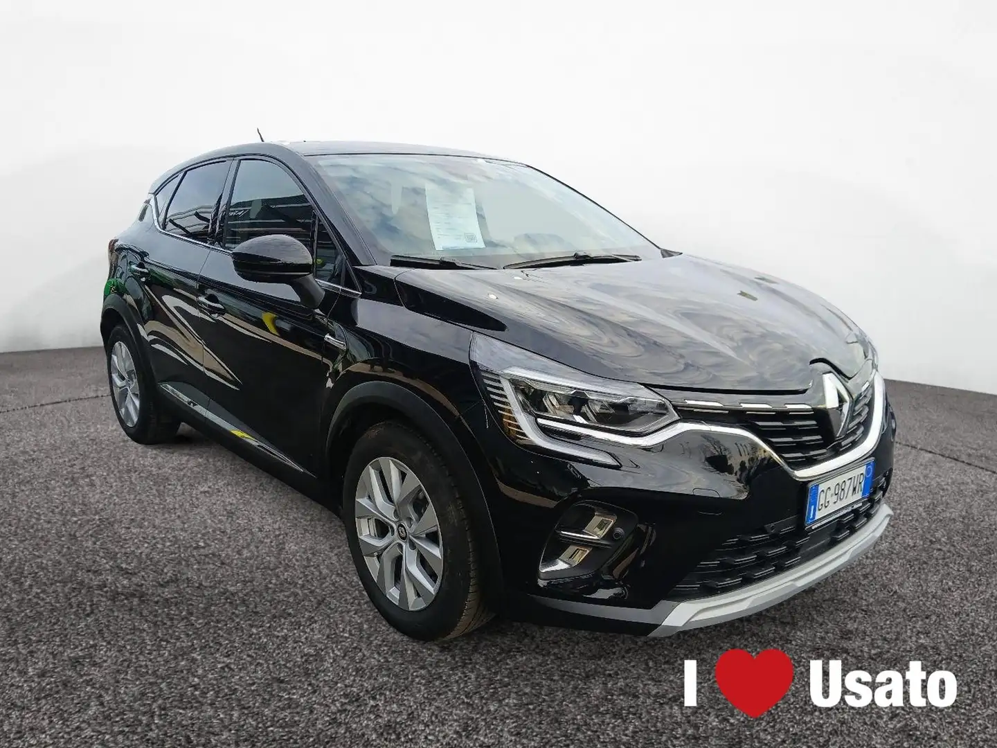 Renault Captur II 2019 1.6 hybrid Intens E-Tech 145cv auto Nero - 2
