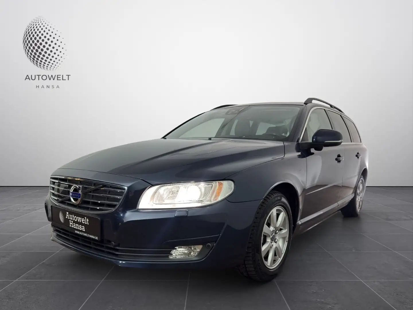 Volvo V70 Kombi /2.HD/ACC/XEN/LEDER/STANDHZG./AHK Blau - 1