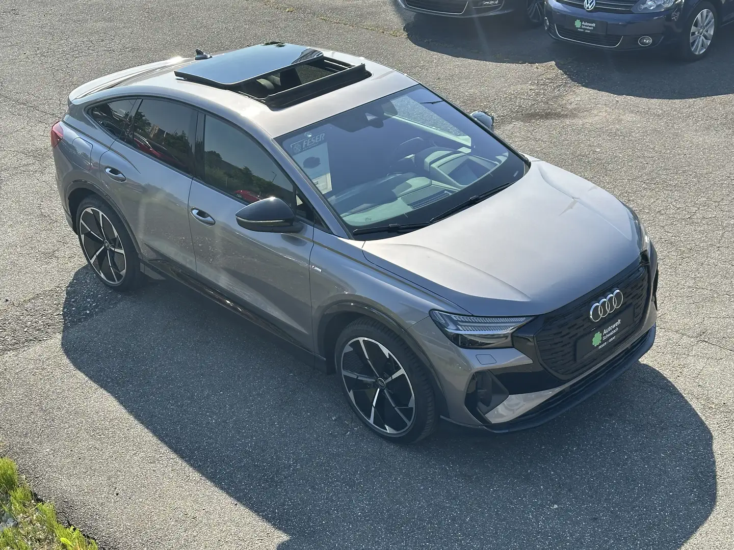 Audi Q4 e-tron Sportback e-tron 50 qu. S-LINE PANO MATRIX Grigio - 1