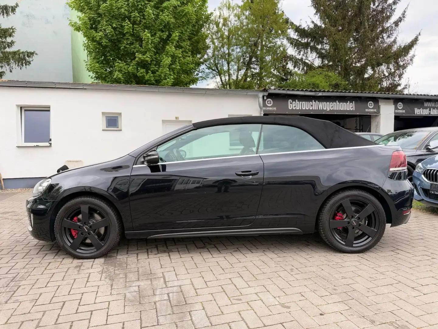 Volkswagen Golf VI Cabriolet GTI*Leder*Pdc*Shzg*Temp.* Schwarz - 2