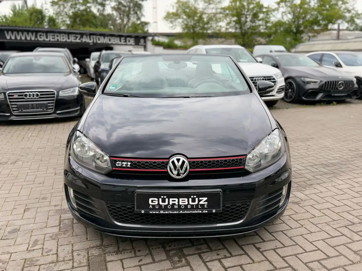 Volkswagen Golf VI Cabriolet GTI*Leder*Pdc*Shzg*Temp.* Schwarz - 1