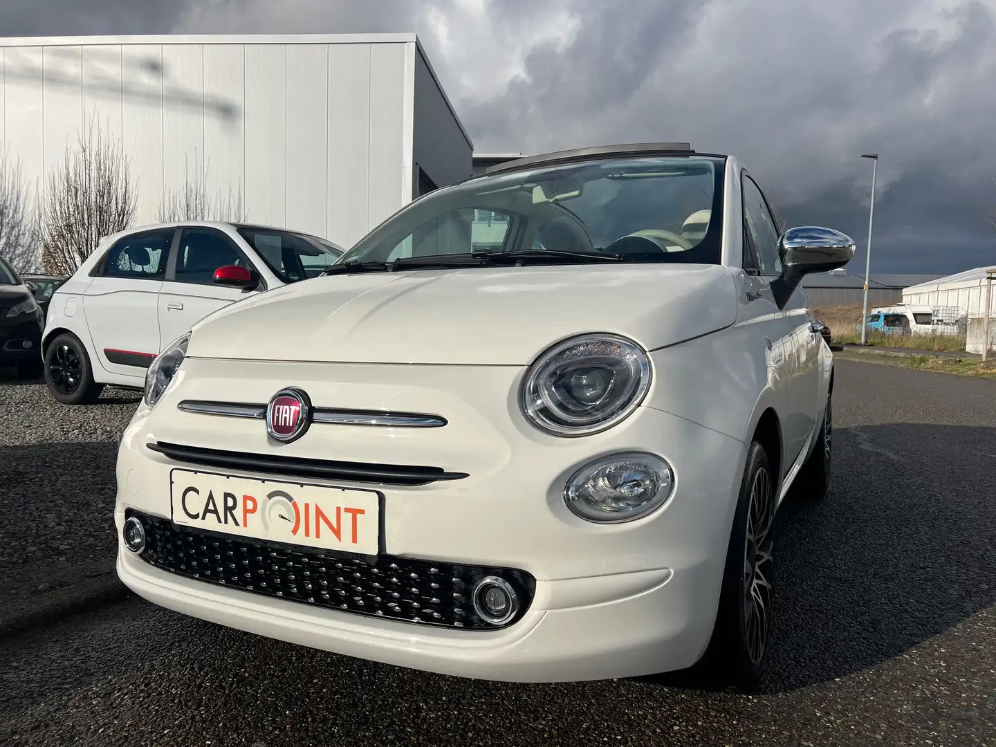 Fiat 500C *1.Hand*EXCLUSIV*TÜV NEU*NEUWERTIG*LEDER* Weiß - 2