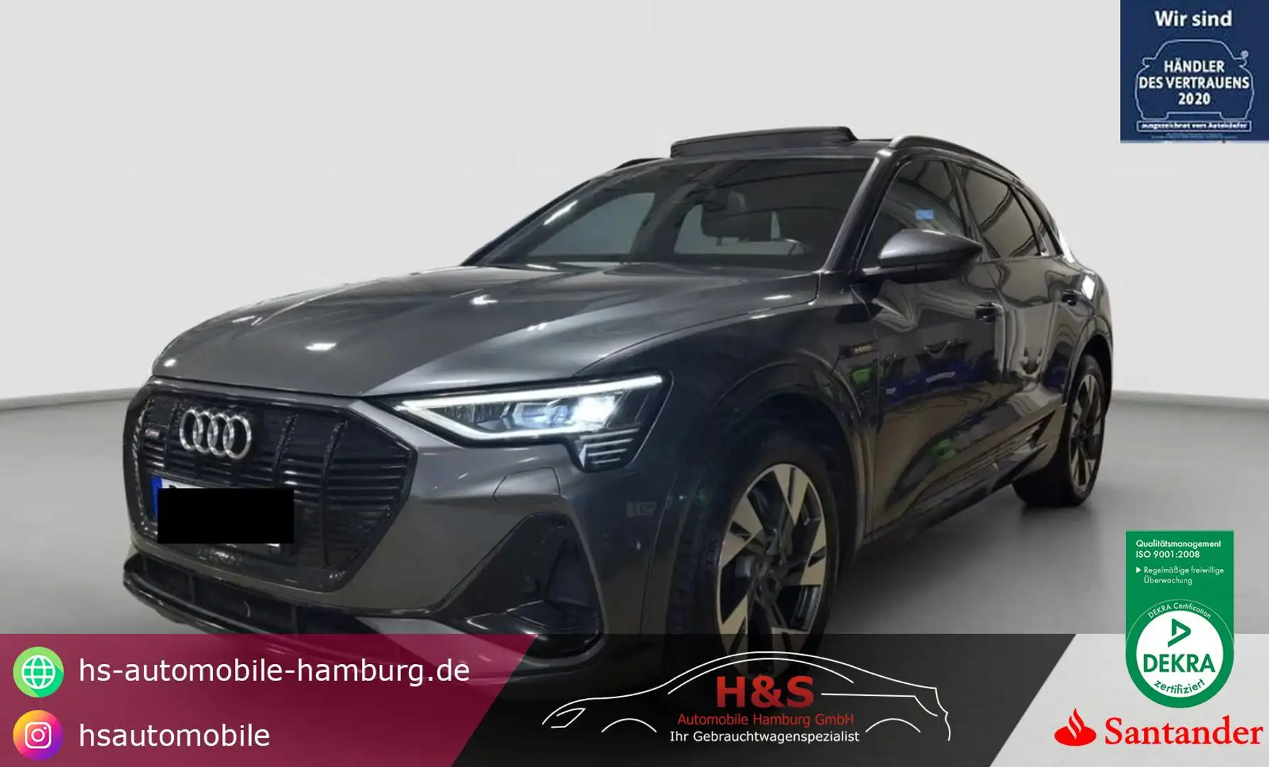 Audi e-tron 50 quattro S line Grau - 1