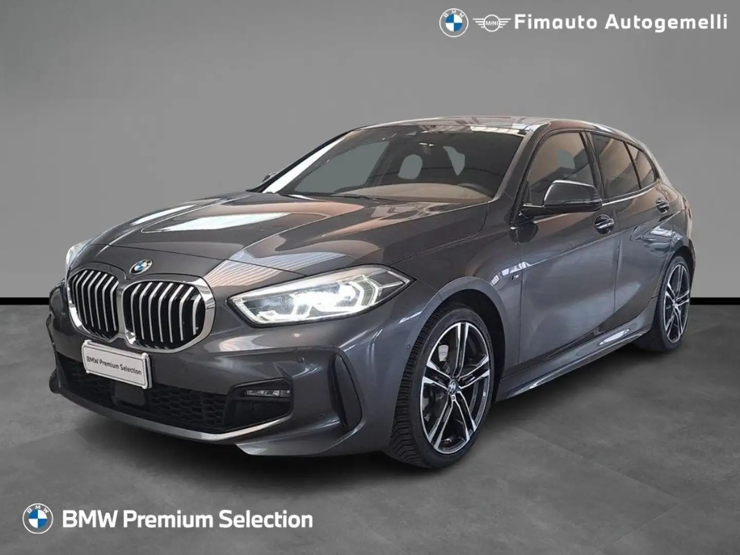 BMW 116 d 5p. Msport Aut. Grigio - 1
