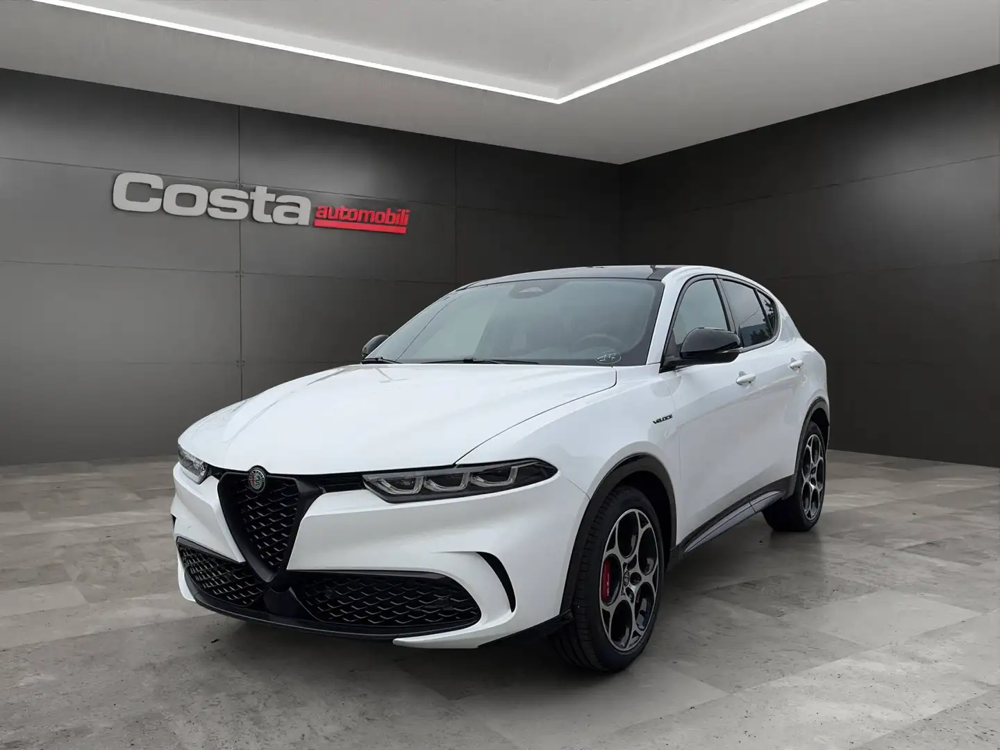 Alfa Romeo Tonale 1.6 diesel 130 CV TCT6 Veloce Weiß - 2