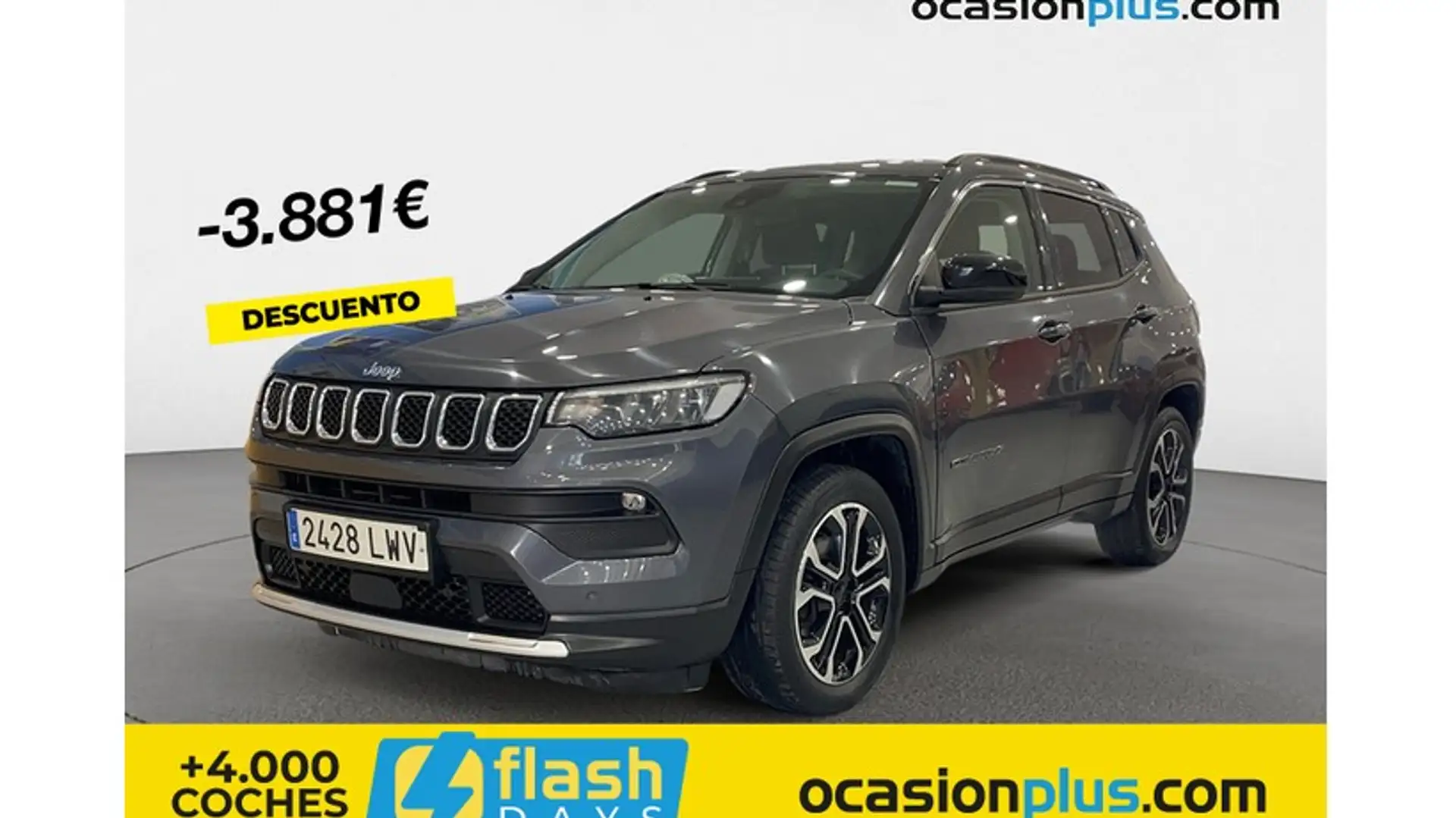Jeep Compass 1.3 Gse T4 Limited 4x2 130 Gris - 1