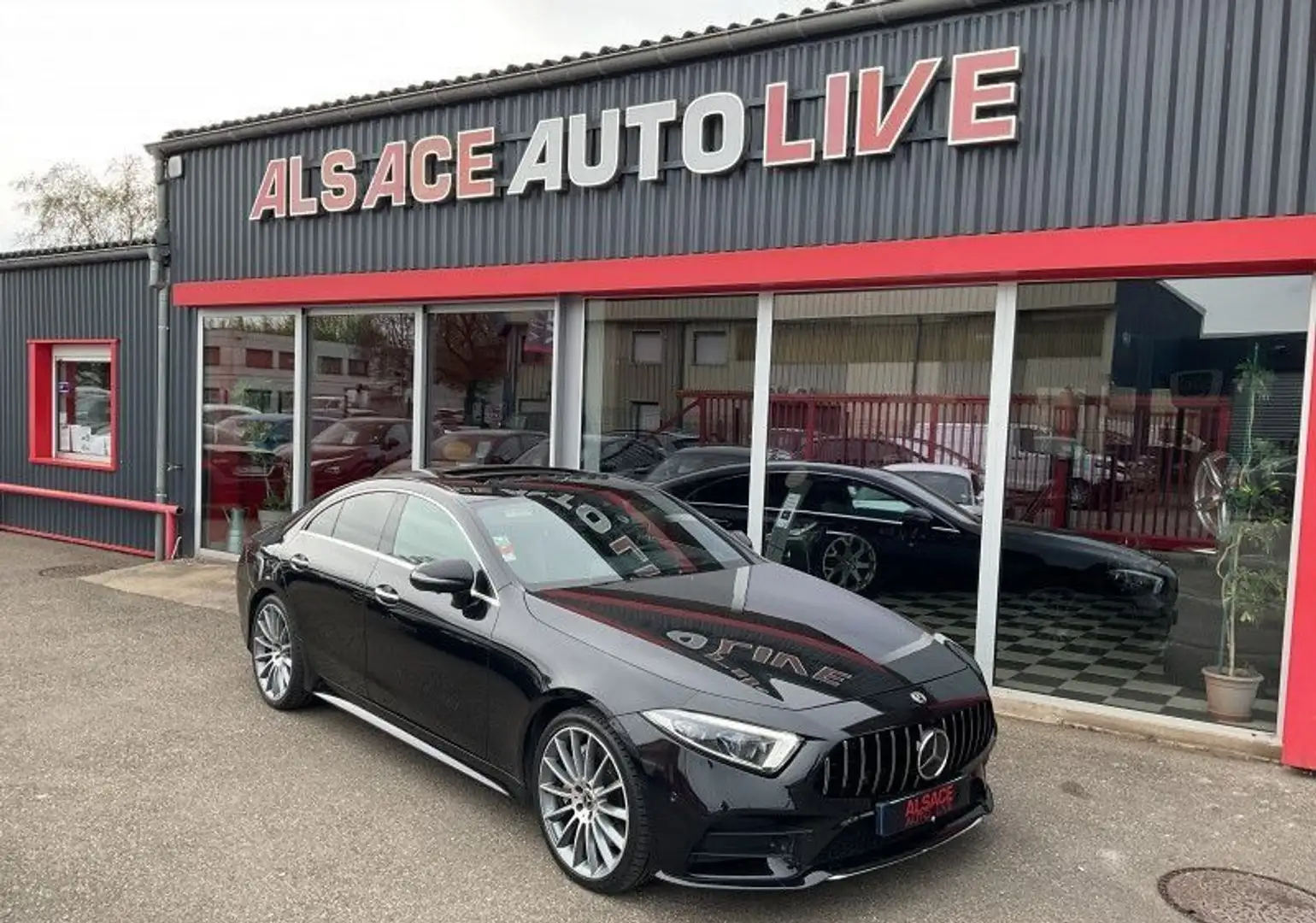 Mercedes-Benz CLS Classe Mercedes 400 D 340CH AMG LINE+ 4MATIC 9G-TRONIC EURO6D-T Schwarz - 1