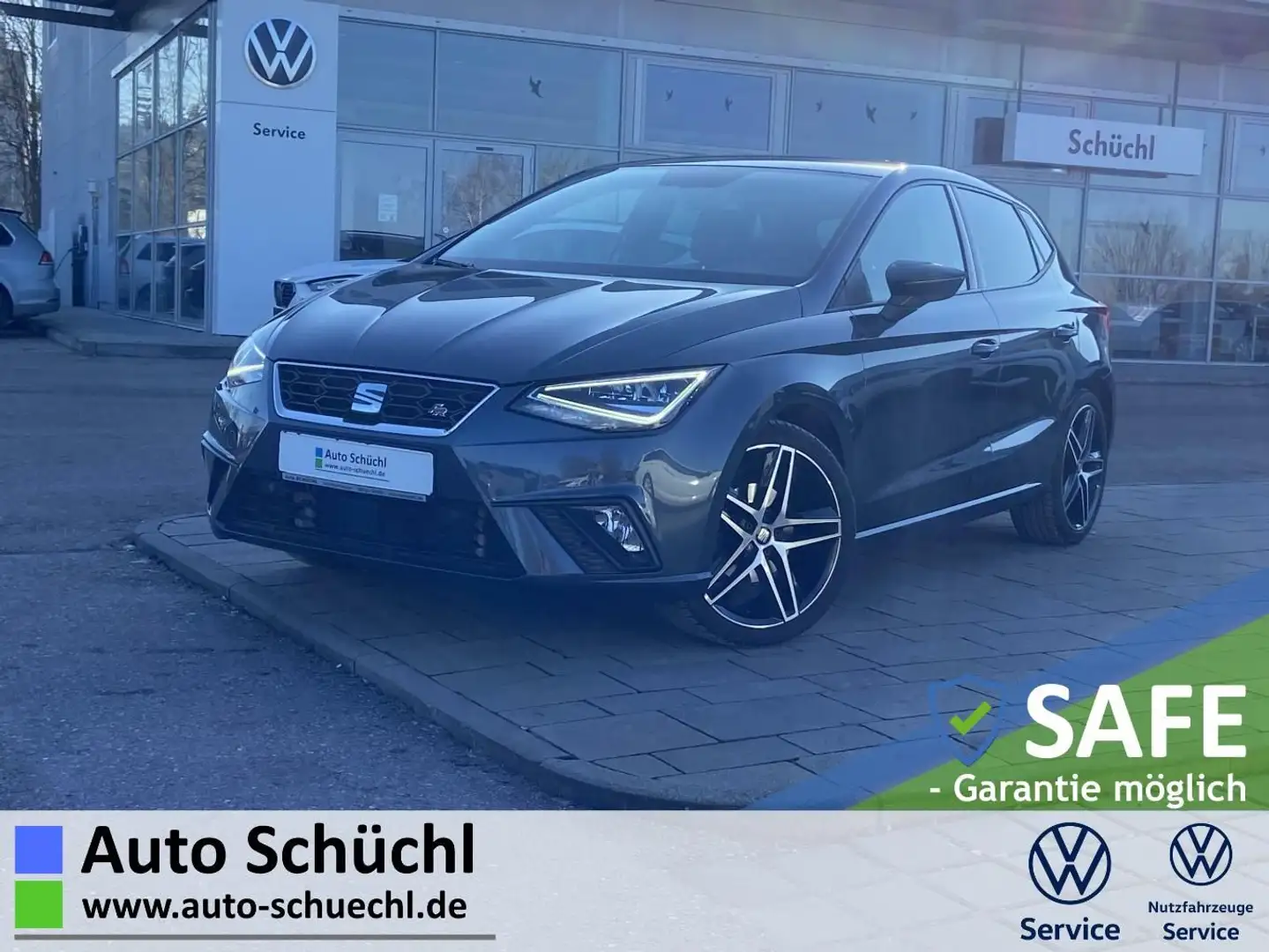 SEAT Ibiza 1.5 TSI DSG FR Beats FULL-LINK+VIRTUAL-COC Grau - 1