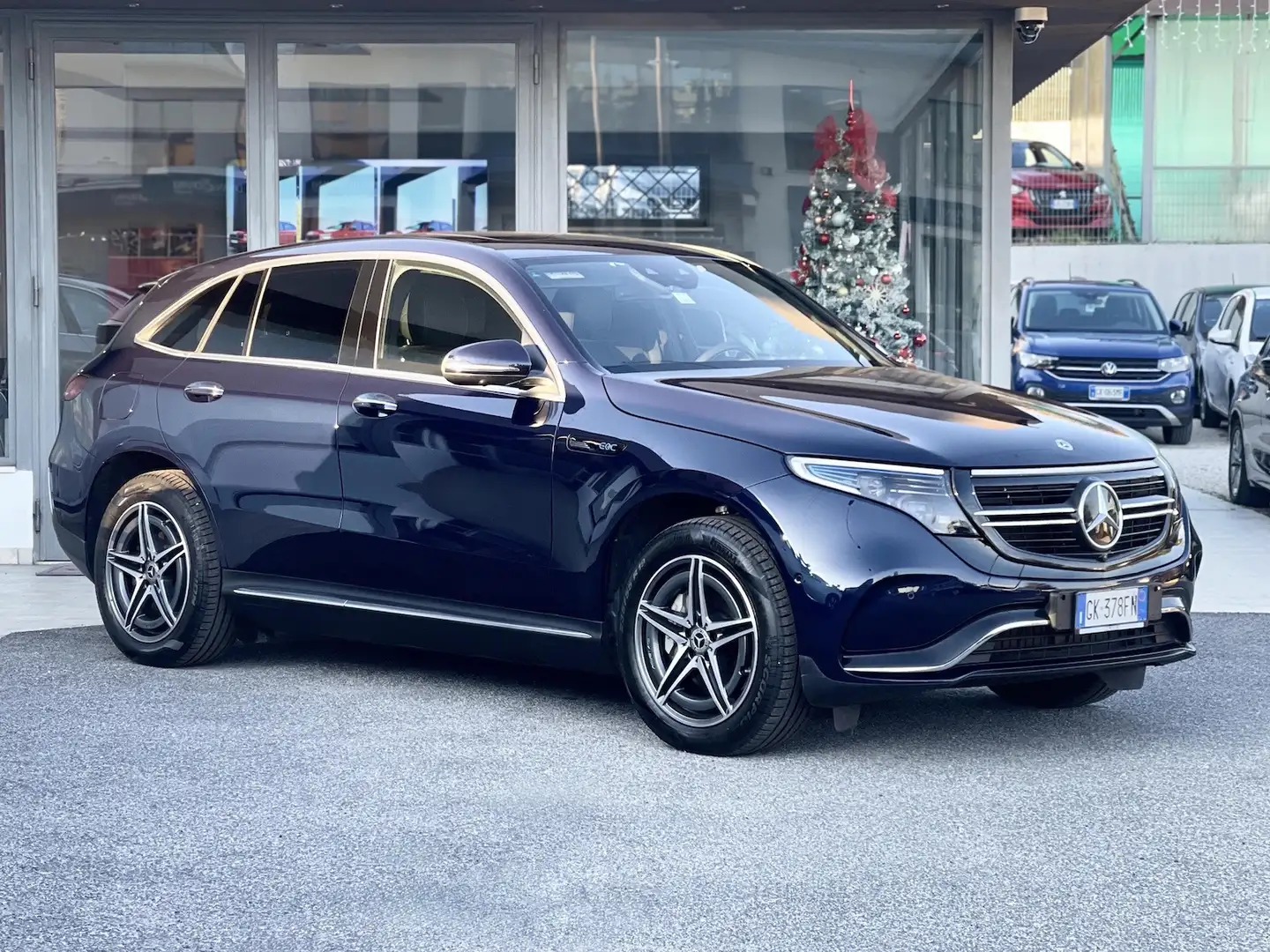 Mercedes-Benz EQC 400 EQC 400 Premium Plus 4matic Bleu - 1