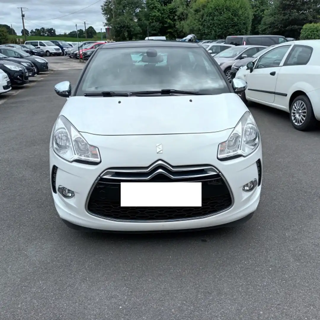 Citroen DS3 1.6 HDI90 (92) FAP  SO CHIC Blanc - 2