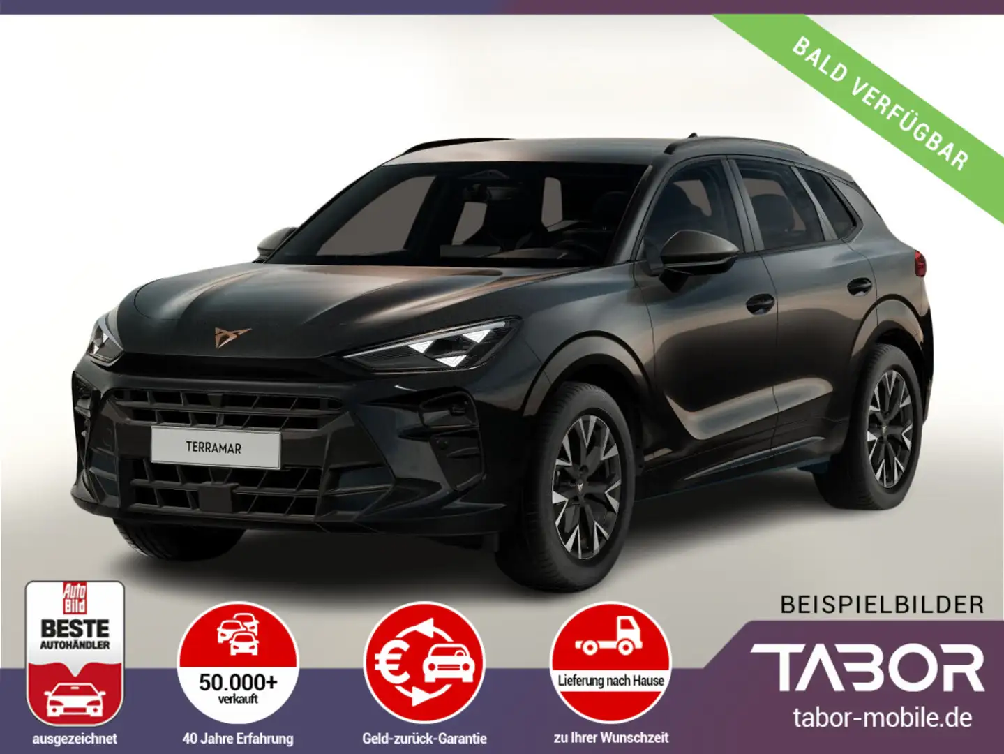 CUPRA Terramar 1.5 eTSI 150 DCT LED VirCo SHZ Kam PDC Zwart - 1