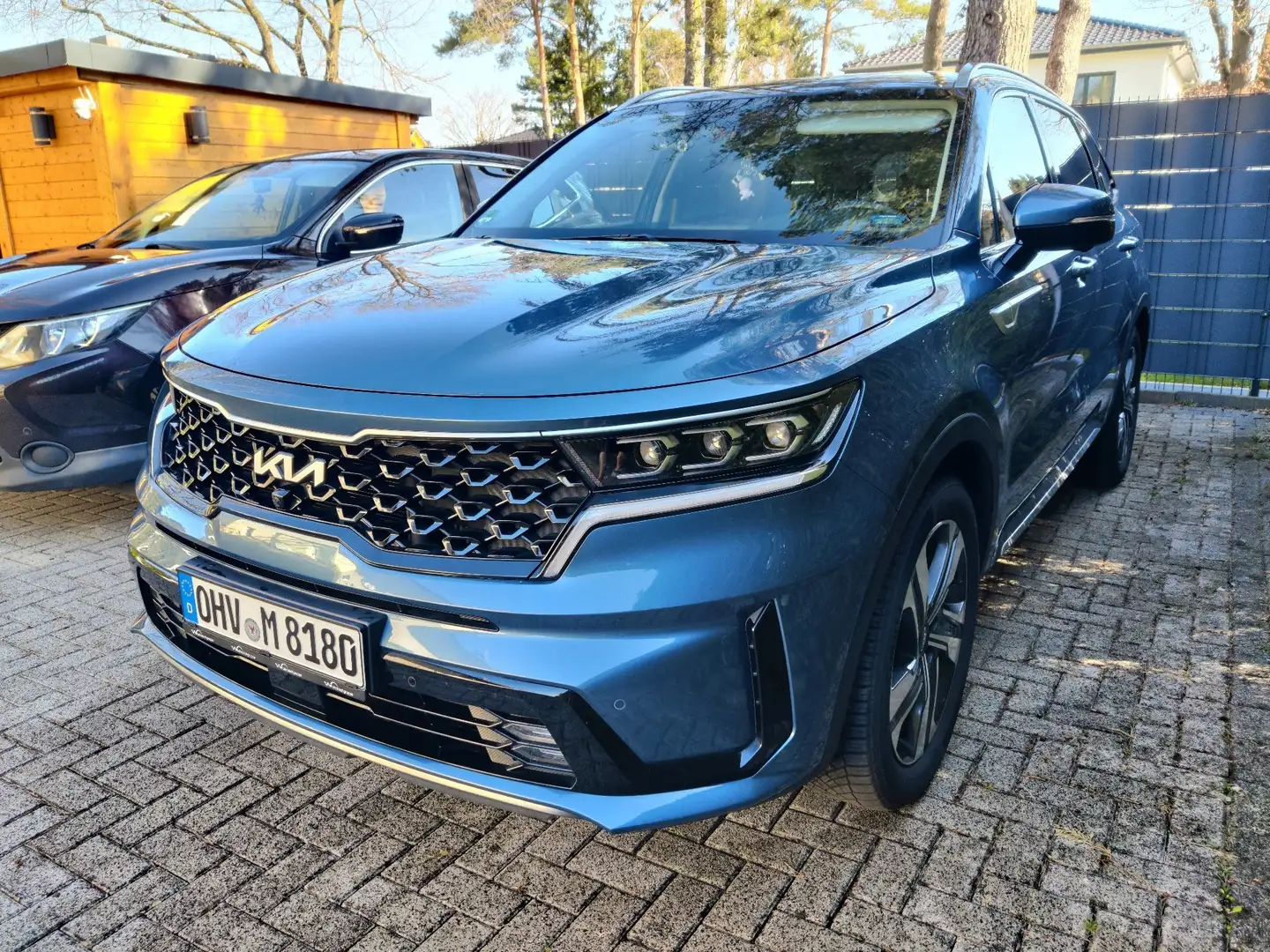 Kia Sorento Spirit AWD 2.2 CRDi Bose AHK ASS safety Kamera Blau - 1