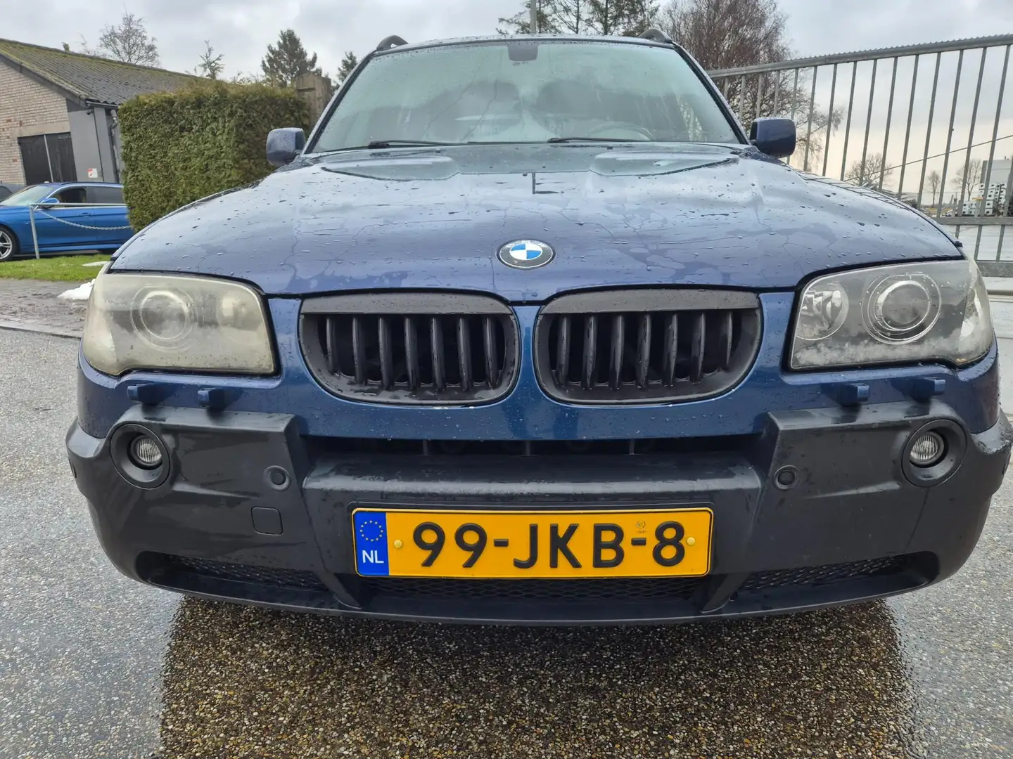 BMW X3 3.0i xenon,afneembare trekhaak,pdc,leer,pano Blau - 2