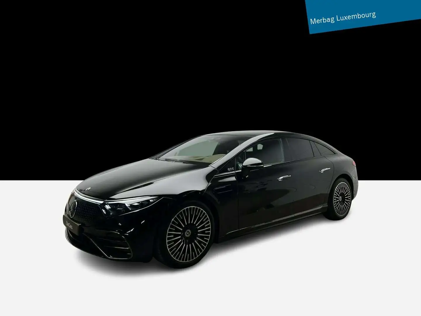 Mercedes-Benz EQS EQS 580 4MATIC (19,3 kWh/100 km WLTP) Zwart - 1