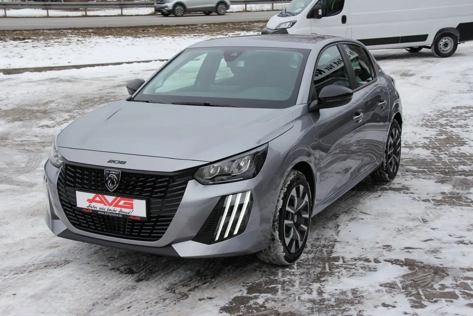 Peugeot e-208 Elektro 136PS Style LED SmartLink Tempomat 11KW Gris - 1