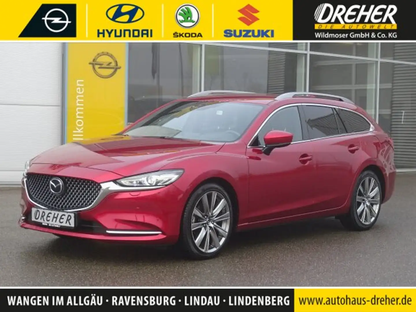 Mazda 6 6 2.0 SKYACTIV-G 165 Sports-Line Kamera/EPH/LED Rouge - 1