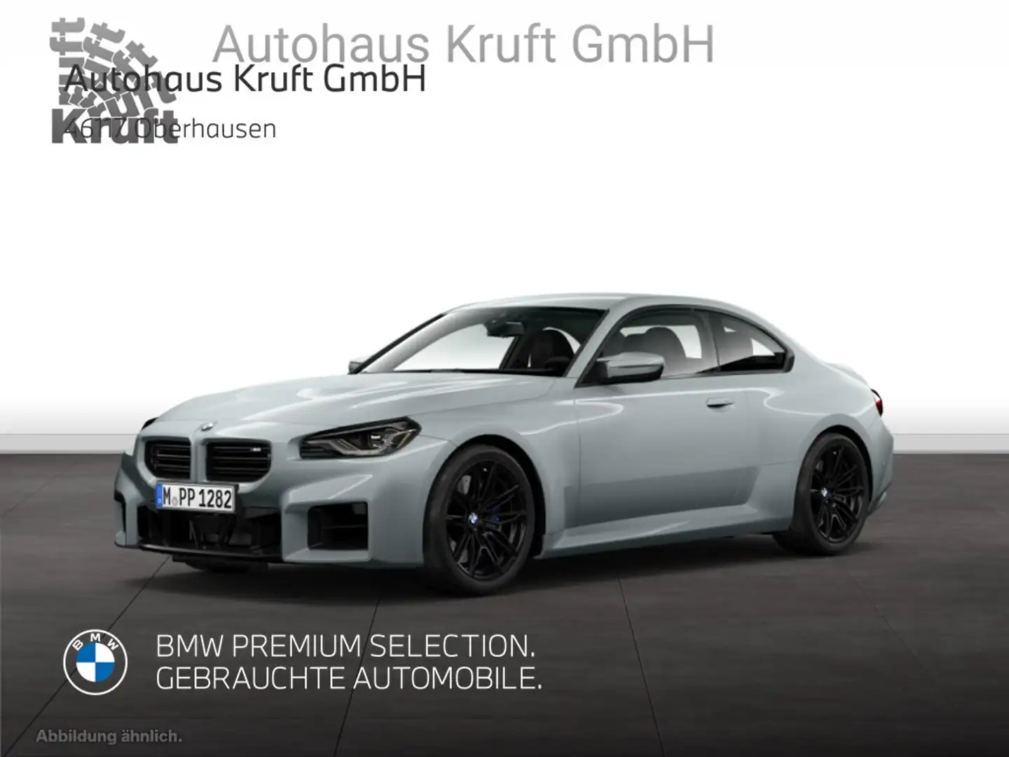 BMW M2 Coupé AUTOM+KAMERA+ACC+HK SOUND+LR HZ Grigio - 2