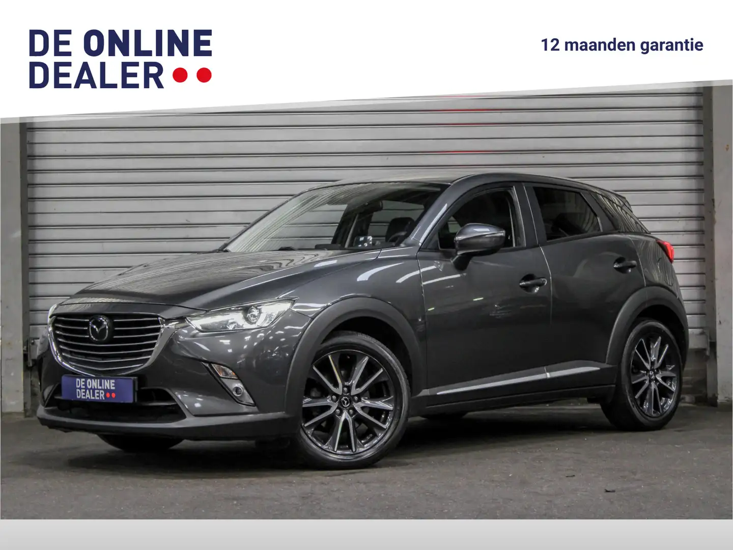 Mazda CX-3 2.0 SkyActiv-G 120 GT-M |Camera|HUD|StoelStuurverw Grau - 1
