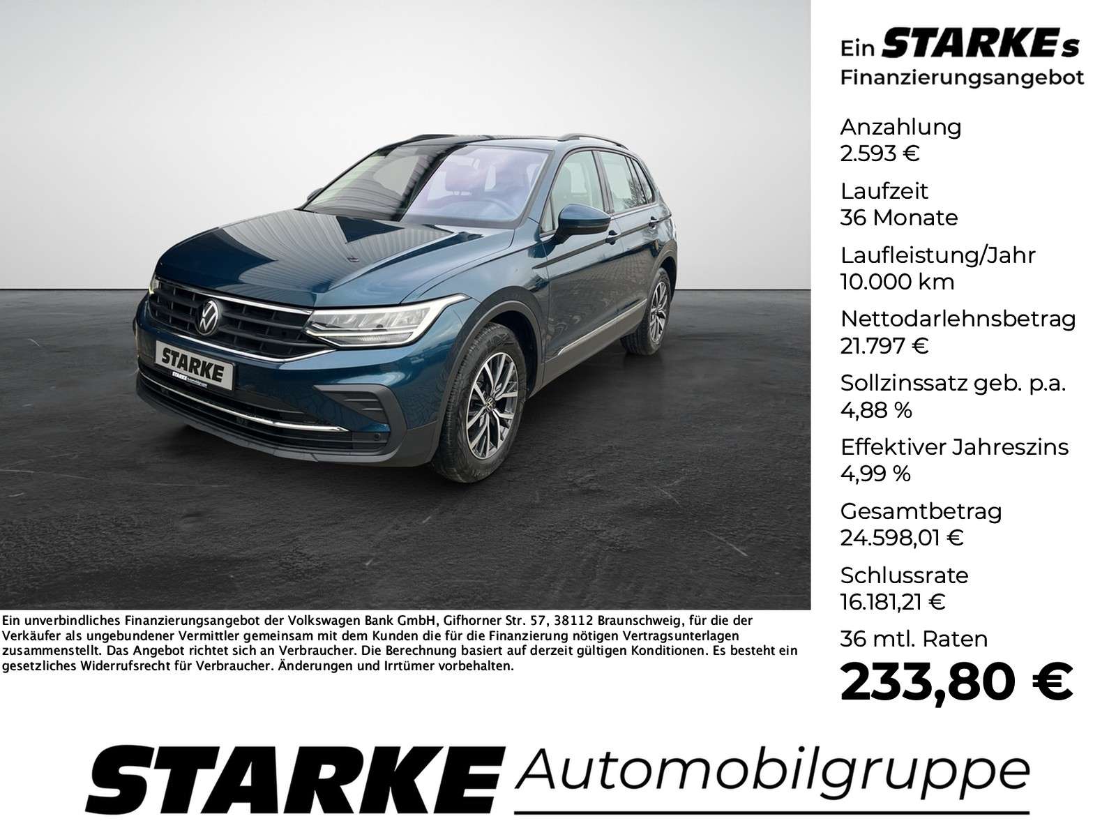 Second hand Volkswagen Tiguan 2.0