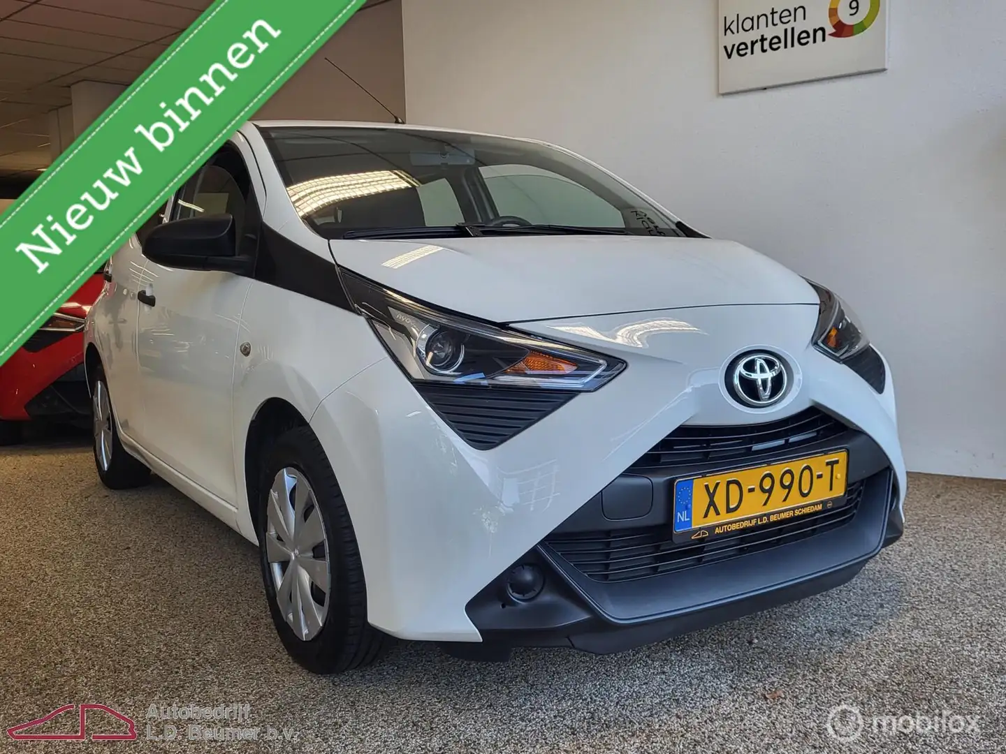 Toyota Aygo 1.0 VVT-i x-fun *NL, 1e EIG, 22.363 NAP km, RIJKLA Blanc - 2