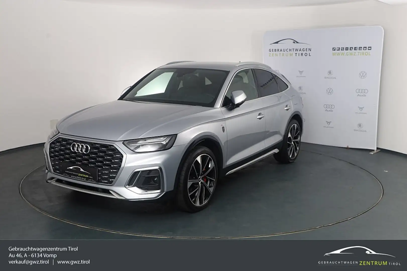 Audi Q5 Sportback 50 TFSI e quattro 2x S LINE LUFT B&O ... Silber - 1