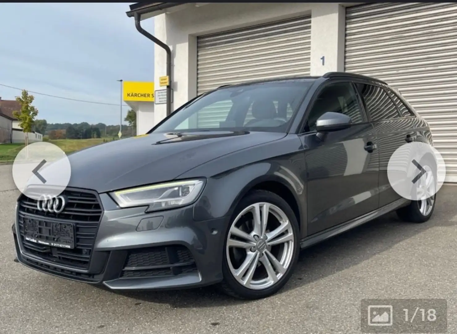 Audi A3 30 g-tron sport Grau - 1